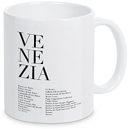 artboxONE Tasse Venezia Monuments von Cristina Castro Moral - Kaffeetasse Städte