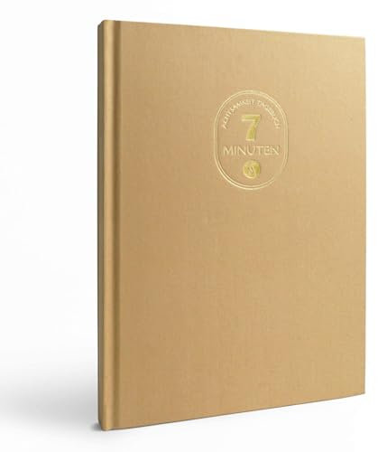 BIROYAL Tagebuch für Erwachsene A5-12 Wochen Dankbarkeitstagebuch - 7 Minuten Achtsamkeitstagebuch Erwachsene - 7 Minute Gratitude Journal - Meditation Journal für Selbstliebe & Motivation