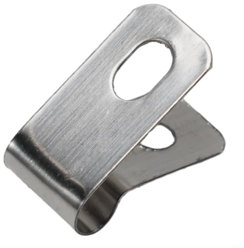 Serre-câbles de clôture agricole en acier inoxydable, clips de montage pour une installation fiable de clôtures métalliques sur divers poteaux de clôture, s'adapte aux fils de calibre 12 16 (matériau