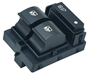 ZEALfix Pulsante Finestrino per Ducato Doblo Interruttore Alzacristalli Elettrico per Relay Boxer Jumper 735421419 6490X9 6490.X8