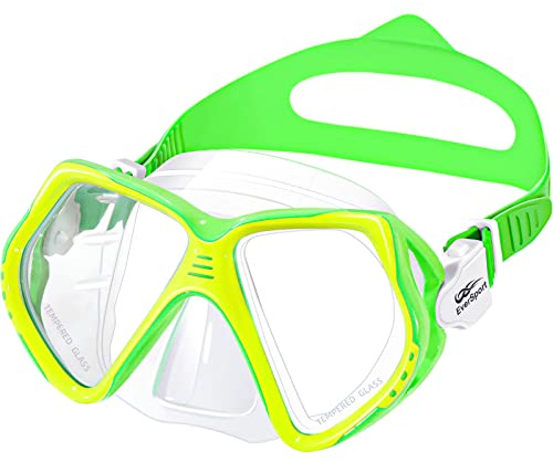 EverSport Kids Swim Goggles with Nose Cover, Swimming Goggles for Kids 6-14, Youth Diving Mask for Child Boys Girls