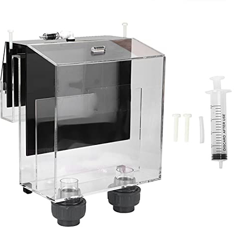 Kvalitets Acrylic Self Start Siphon Hang On Overflow Box för Fish Tank Aquarium