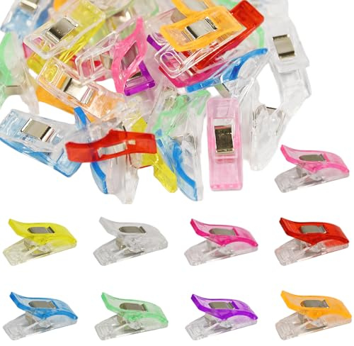 Ram® 30 x Sewing Crocheting Knitting Pins Clips For Fabric Quilting Clips Photo Hanging Sewing Dressmaking Crafting