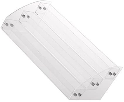 BESTYASH Organizzatore Multistrato Per Smalto e Rossetto Trasparente in Acrilico, Porta Smalto Per Unghie Da Tavolo, Espositore Compatto Per Uso Domestico e Salone Professionale