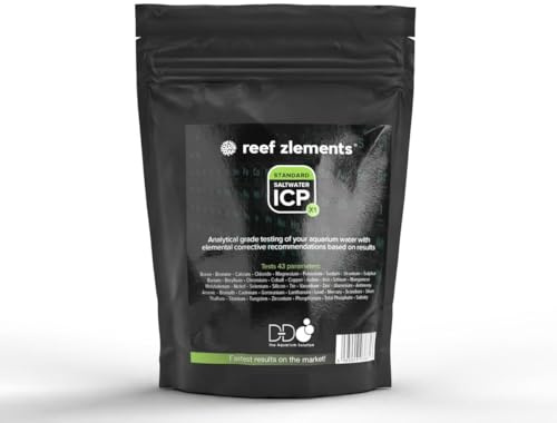 Reef Zlements Saltwater ICP Test – Single Sample Marine Water Analysis – High-Sensitivity SPECTROGREEN DSOI ICP-OES for Accurate Element & Salinity Results