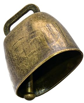AUYXSSZ Campanelli per mucche rumorosi, suono Per unico e costruzione in metallo resistente per bovini. MATERIALE DUREVOLE: questi campanelli sono realizzati