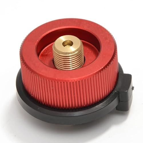 Ziyan Brenner Gasflaschen Adapter Gaskartusche Camping Kocher Konverter Anschluss