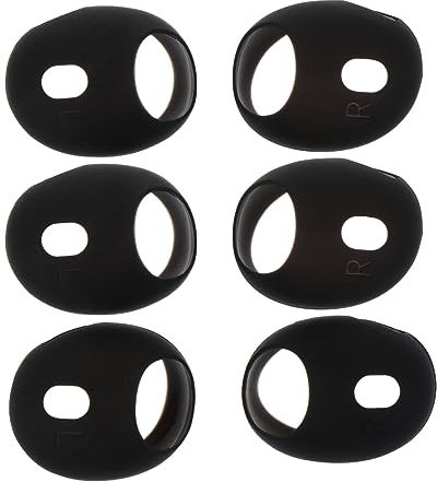 XAGMODSHN 3Pairs Earbuds Cover in-Ear Tips Soft Silicone Ear Buds Accessories for Airpods Pro 2 Sports Earphone Eartips