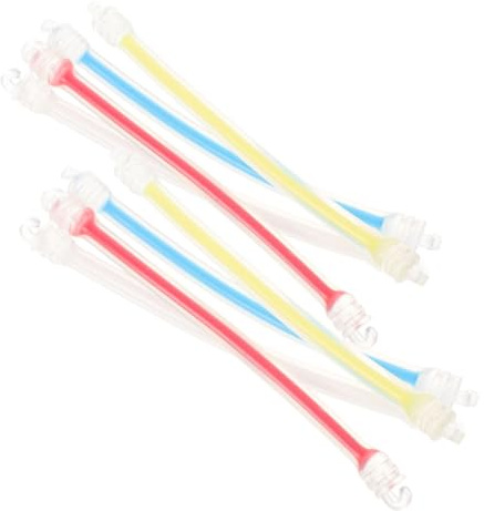 HINTRMENT Smorzatori di Vibrazioni per Racchetta da Tennis in Silicone 8 Pezzi Colorati, Ammortizzatori Leggeri e Compatti per Accessori Tennis, Adatti a Giocatori Professionisti