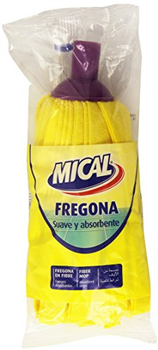 Mical Lot de 10 serpillières Jaune