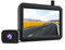 LONGOU K7PRO Digitales kabelloses Rückfahrkamera-Set unterstützt 2 Kameras, Funk-Rückfahrkamera mit stabilem Signal, 5 HD-Monitor, drahtlose Rückfahrkamera mit IP68 wasserdichte Kamera, Nachtsicht