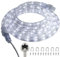 FOEERS LED Rope Lights,3m/10FT Outdoor Tube String Lights with Plug in,Waterproof Fairy Lights with Connector for Indoor,Bedroom,Stair,Patio,Christmas Decoration(Cool White)