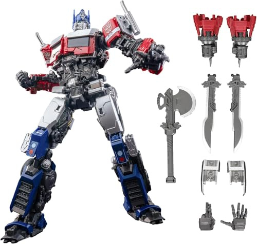 YOLOPARK Transformers Spielzeug Optimus Prime, 7.87 Inch Transformers Rise of The Beast Transformers Model Kit, Action Figuren für Jungen Mädchen ab 8 Jahren