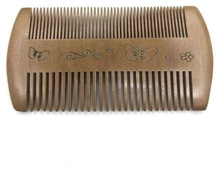 KXUSW Barba e Pettine Di Legno Per Uomini，Pettine Barba，Pettine Tagliacapelli，Prodotti Barba，Pettine Da Barba In Legno，Per La Cura Dei Capelli e Della Barba