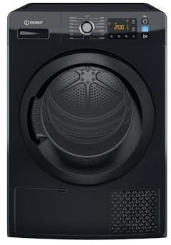 Indesit Push&Go 8kg Heat Pump Dryer - Black