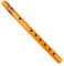 Chinesische Flöte, traditionelle 6 -Loch -Bambusflöte Klarinette Schüler Musikinstrument Holzfarbe, Bambusflöte
