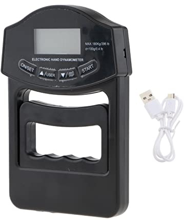 Medidor de fuerza digital, Medidor de medición del dinamómetro de mano Prueba del antebrazo for la medición de la fuerza deportiva