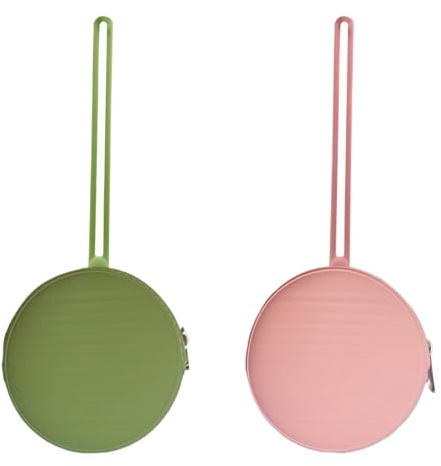 Boîte à Tétine Bébé Silicone, 2 Pièces Boîte à Tétine en Silicone Pour Bébé, Rangement Pour Tétine, sac Tétine sans BPA, Boîte de Rangement Tétine Portable, Parfait pour les voyages