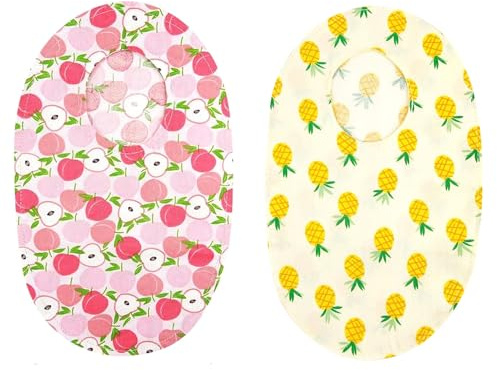 2Pcs Stoma Bag Covers,Stoma Bags,Ostomy Pouch Covers,Ostomy Bag Cover for Colostomy Ileostomy and Urostomy