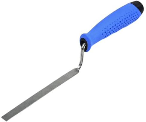 CoudarTitie Cazzuola per Stuccatura con Manico, per Muratura, Facile Manutenzione E Pulizia, Robusto Strumento Manuale Multifunzionale per L'edilizia, Larghezza 12.7 Mm