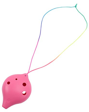 Supvox Kinderspielzeug Okarina Aus Harz 6-loch-okarina-flöte Sopran Aus Keramik Mini-okarina Dreifache Okarina Flöten Okarina-flöten-instrument Dosendeckel Baby Abs Tragbar