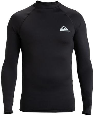 Quiksilver Everyday - Langärmliges Surf-T-Shirt mit UPF 50 für Männer Schwarz