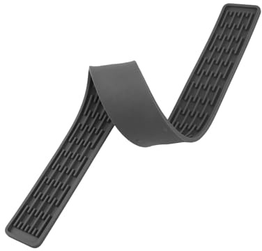 Ultra-Thin Silicone Drainage Mat, 70x5cm Narrow Extended Silicone Drying Mat Ultra-Thin Anti-Slip Drainage Mat Faucet Draining Pad for Kitchen Bathroom Countertop Sponge Soap Dispense (Grey, One Size)