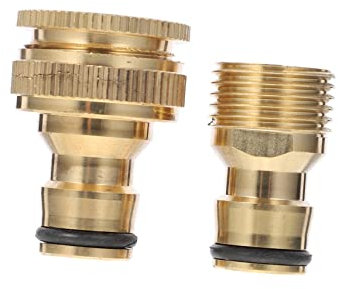 BEBEMOKO Adaptador Rápido para Grifo De Lavabo y Manguera De Jardín Conector Resistente y Duradero para Duchas y Lavadoras Portátil para Riego y Llenado De Piscinas