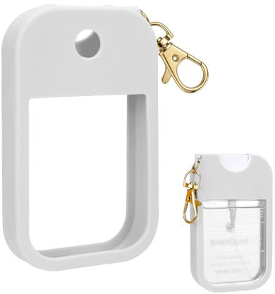 AIERSA Hand Sanitizer Spray Case Compatible with Touchland, White