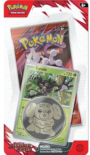 Pokemon TCG: Scarlet & Violet - Destined Rivals Checklane Blister - Zarude