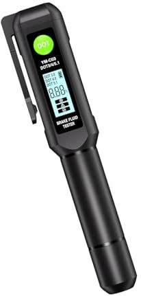 Misuratore Umidità Olio Del Liquido Dei Freni Auto Penna Prova Elettronica Display A LED Tester Strumento Ispezione Della RiparazioneAccessori Controllo Del Liquido Dei Freni