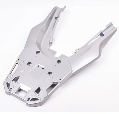Lspbfkq Porte-Bagages Arrière pour Moto pour PCX150 pour PCX160 2021-2023 Moto Arrière Bagages Porte-Bagages Support Queue Boîte Dossier Plaque Étagère(Argent)
