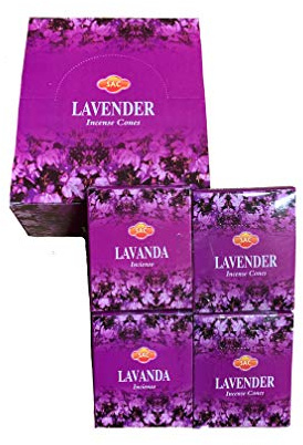 SAC Incienso Lavanda - 4 Cajas x 10 Conos -