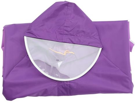 TOGEVAL Fahrradregenmantel Unisex Aus Oxford Gewebe Mit PVC Winddicht Reißfest Kapuzenponcho Einheitsgröße Für E-Bike Roller Outdoor Bei Regen