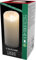 Konstsmide LED Echtwachskerze, weiß, mit 3D Flamme, Ø 10 cm, Höhe: 21, 5 cm, mit 4h und 8h Timer, warm weiße Dioden, batteriebetrieben, Innen, 2 x C 1.5V (exkl.) - 1843-100