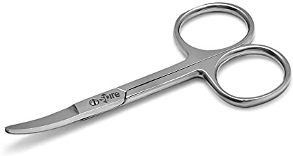 Baby Nail Scissors With Round Tip 4.5 Eyebrow, Dry Skin, Eyelash, Nose Hair For Men And Women Daily Use