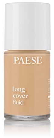 Paese Cosmetics 2.5 Warm Beige Long Cover Fluid Foundation, 30ml