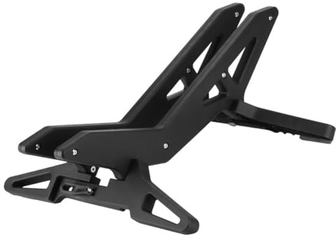 Osmond Bicycle Stand Universal Floor Bicycle Stands Adjustable Wheelie Bike Display Shelf for Indoor Outdoor Black