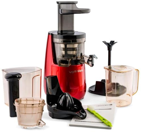 Versapers 5G - Extractor de zumos, color rojo