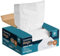 SONGMICS Bin Bags, 30 L Rubbish Bags with Drawstrings, 80 Pieces, Liner Code H, Heavy-Duty, Quick-Dispense Box, Cream White KRB031A02