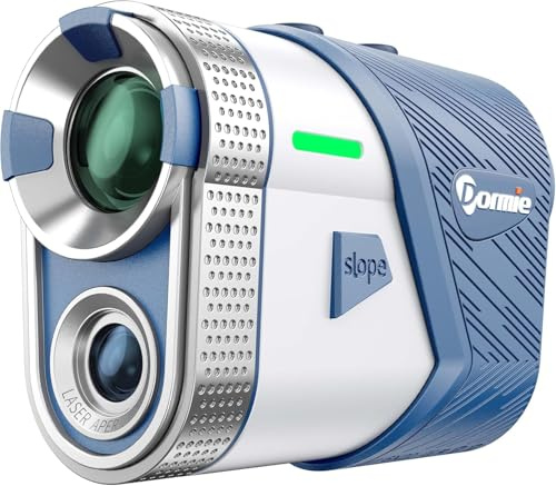 Dormie Golf Rangefinder with Slope,800 Yards Range Finder Golfing,Aluminum Alloy Body,Flag Pole Locking Vibration,6X Magnification Rangefinder with Magnet