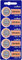 Murata CR1616-BEABAE Pila de botón CR 1616 de Litio, 60 mAh, 3 V, 5 Unidades