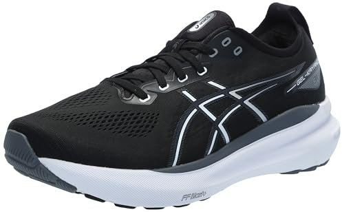 ASICS Herren Gel-Kayano 31 Laufschuhe, Schwarz/Weiß, 11