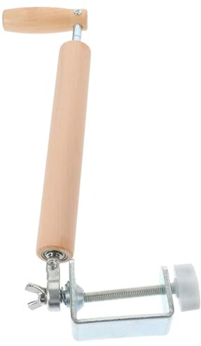 LIFKOME Mattarello in Legno Per Cucina Strumento Per Impasto Per Pizza Pasta Pane e Altre Preparazioni Alimentari Durabile e Facile Da Pulire