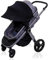 Sonnensegel Universal Kinderwagen Sonnenschutz Sonnenverdeck Babyschale Sonnenblende UV Schutz Sonnendach Wasserdicht Winddicht Sonnenschirm mit Mückennetz Staubdicht Schlummerverdeck Buggy Sportwagen