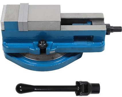 findmall 2 Inch Accuracy Mill Vise with 360 Degree Rotation Base Heavy Duty Milling Machine Vise