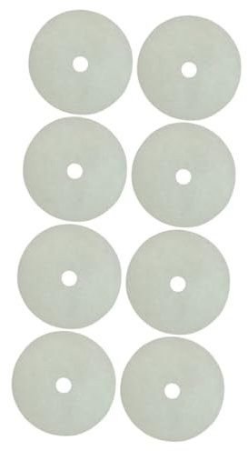 OSALADI 8 Stk Wäschetrockner Filter Trocknerflusen Handwerker-vakuumfilter Sieb Siehe Xlc02-filter Staubsaugerfilter Trocknerauspuff Flusen Trockner Flusenfänger Trocknerfilter Vlies Weiß