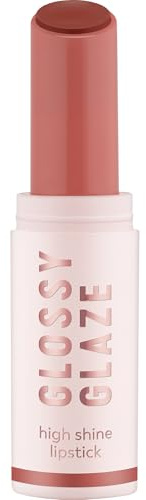 essence GLOSSY GLAZE high shine lipstick rouge à lèvres brillant, hautement pigmenté, brillant, intense en couleurs (1.9g)