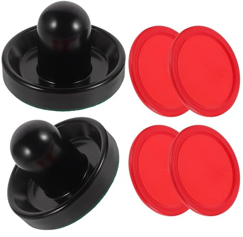 minkissy Empujador de Hockey de Aire para Mesa, Paleta de Abs Fieltro, Fácil Manejo y Juego Suave para Actividades de Ocio en Casa