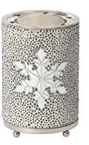 Yankee Candle Wax Warmer, Metal, Silver, 15,6cm